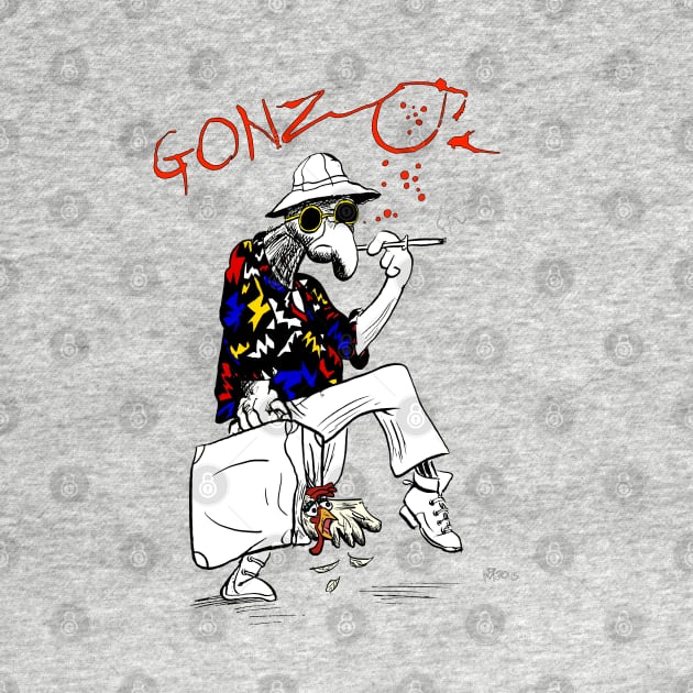 Gonzo (Fear and Loathing Parody) by Philip_de_Goya